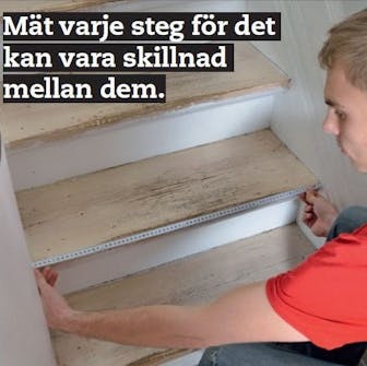 Renovera trappa billigt: Mät varje steg Renovera trappa billigt: Mät varje steg